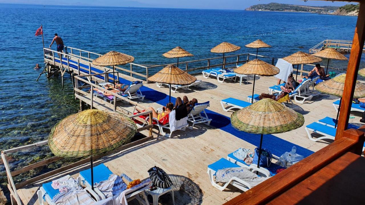 Assos Nazan Motel Restoran Beach Sokakagzi Exteriér fotografie