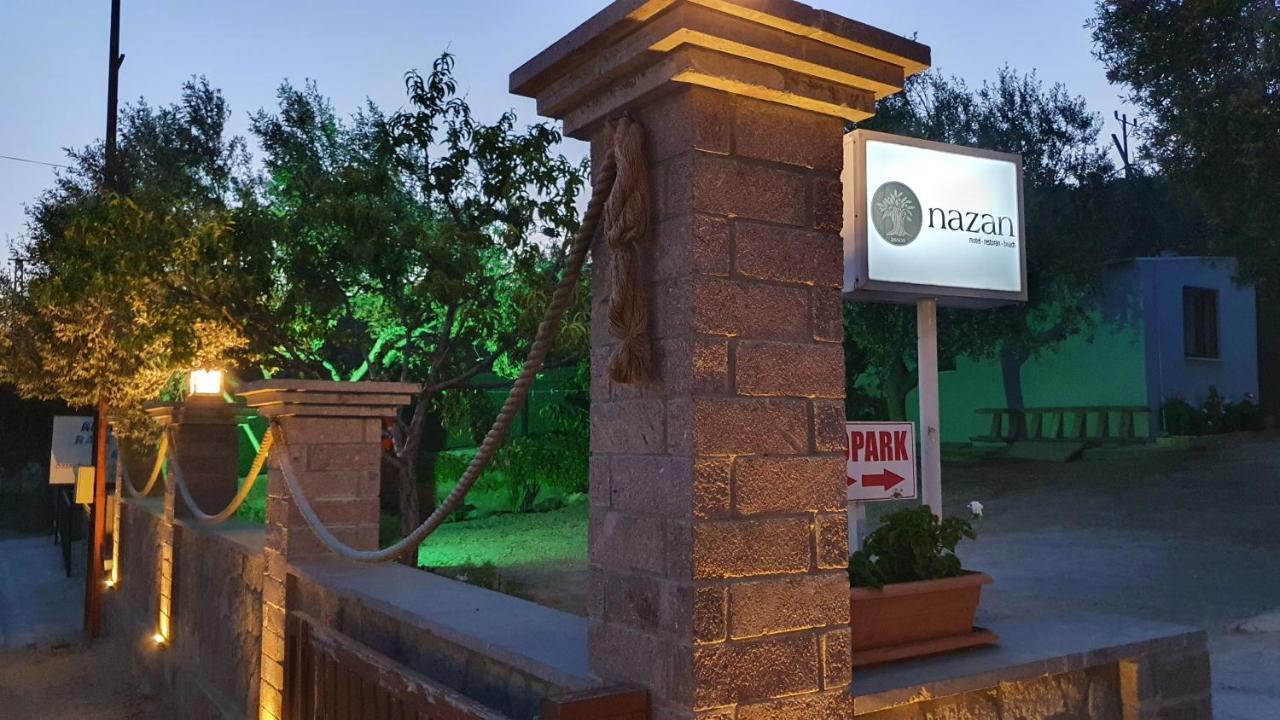 Assos Nazan Motel Restoran Beach Sokakagzi Exteriér fotografie