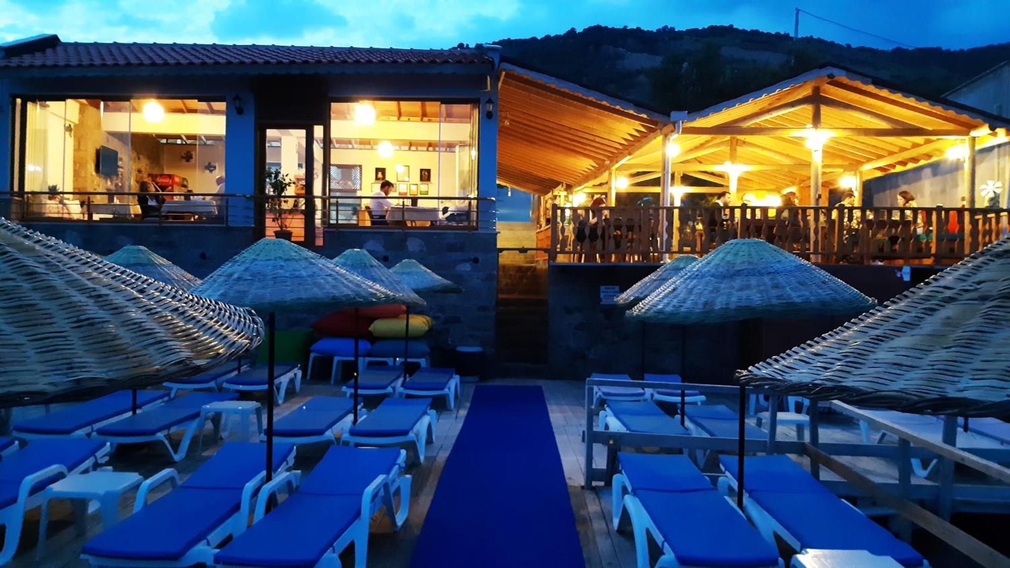 Assos Nazan Motel Restoran Beach Sokakagzi Exteriér fotografie