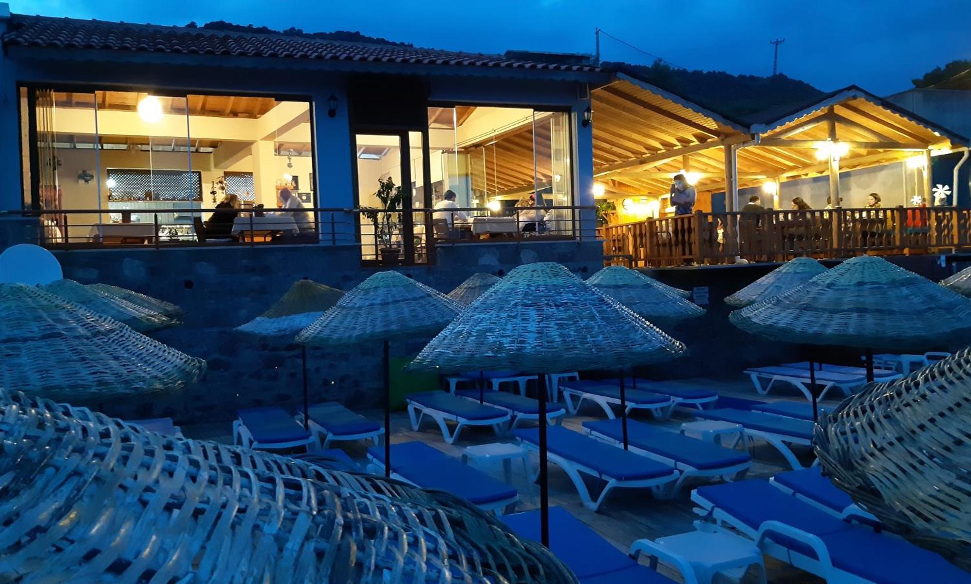 Assos Nazan Motel Restoran Beach Sokakagzi Exteriér fotografie