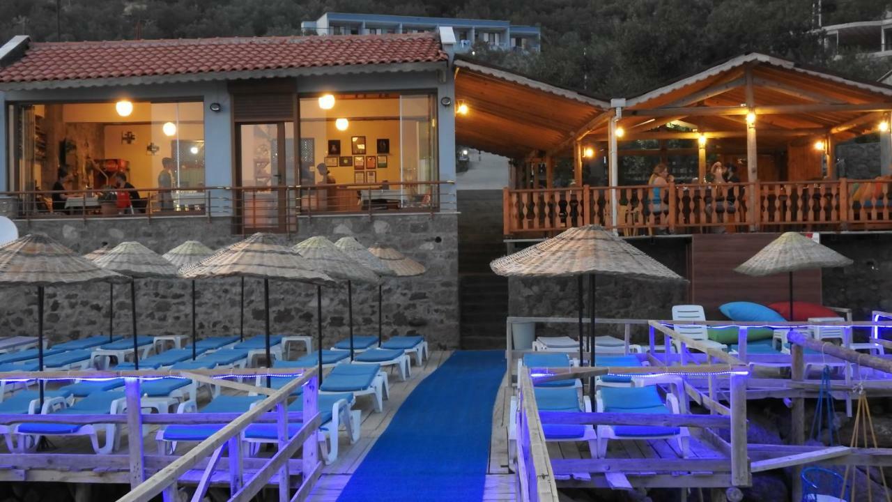 Assos Nazan Motel Restoran Beach Sokakagzi Exteriér fotografie